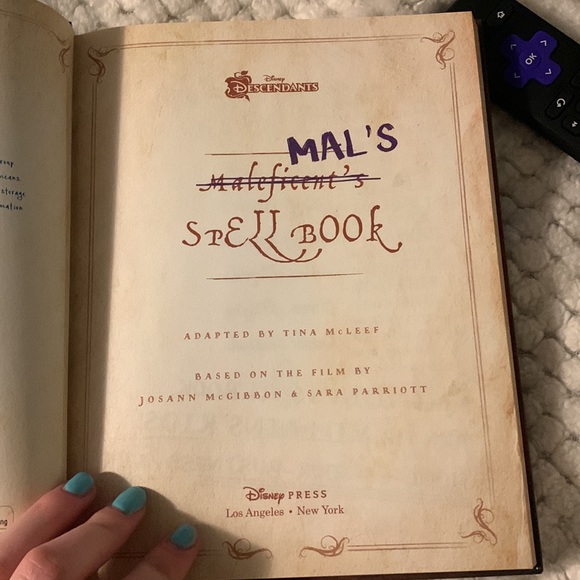 Disney | Toys | Disneys Descendants Mals Spell Book | Poshmark